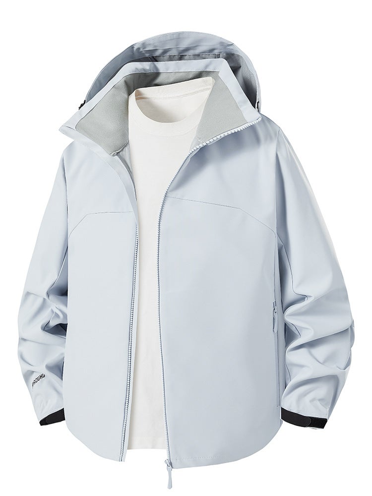 Jhod2025 Women'S Outdoor Mountaineering Windproof And Waterproof Jacket, Single-Layer Men'S Casual Versatile Quick-Drying Jacket - Image 1